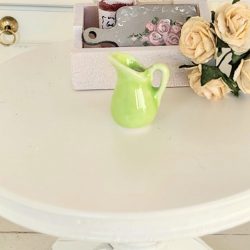 Miniature Ceramic Green Jug